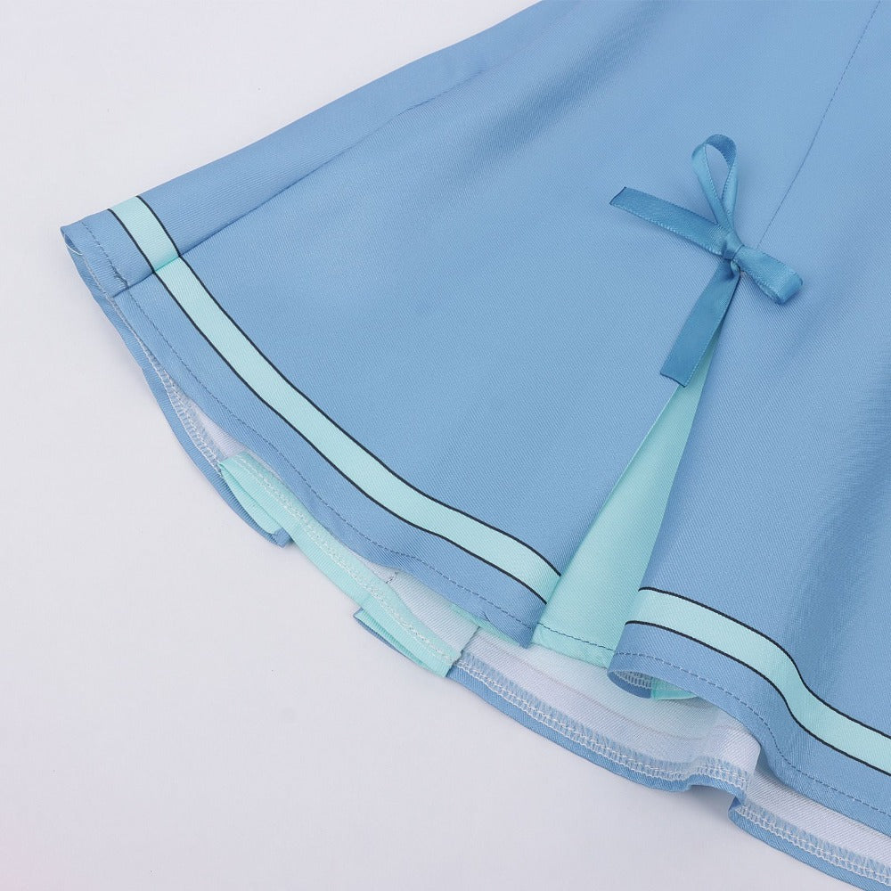Azuiblc　名探偵プリキュア　明智 あんな　日常服　コスプレ衣装　ドレス　コスチューム