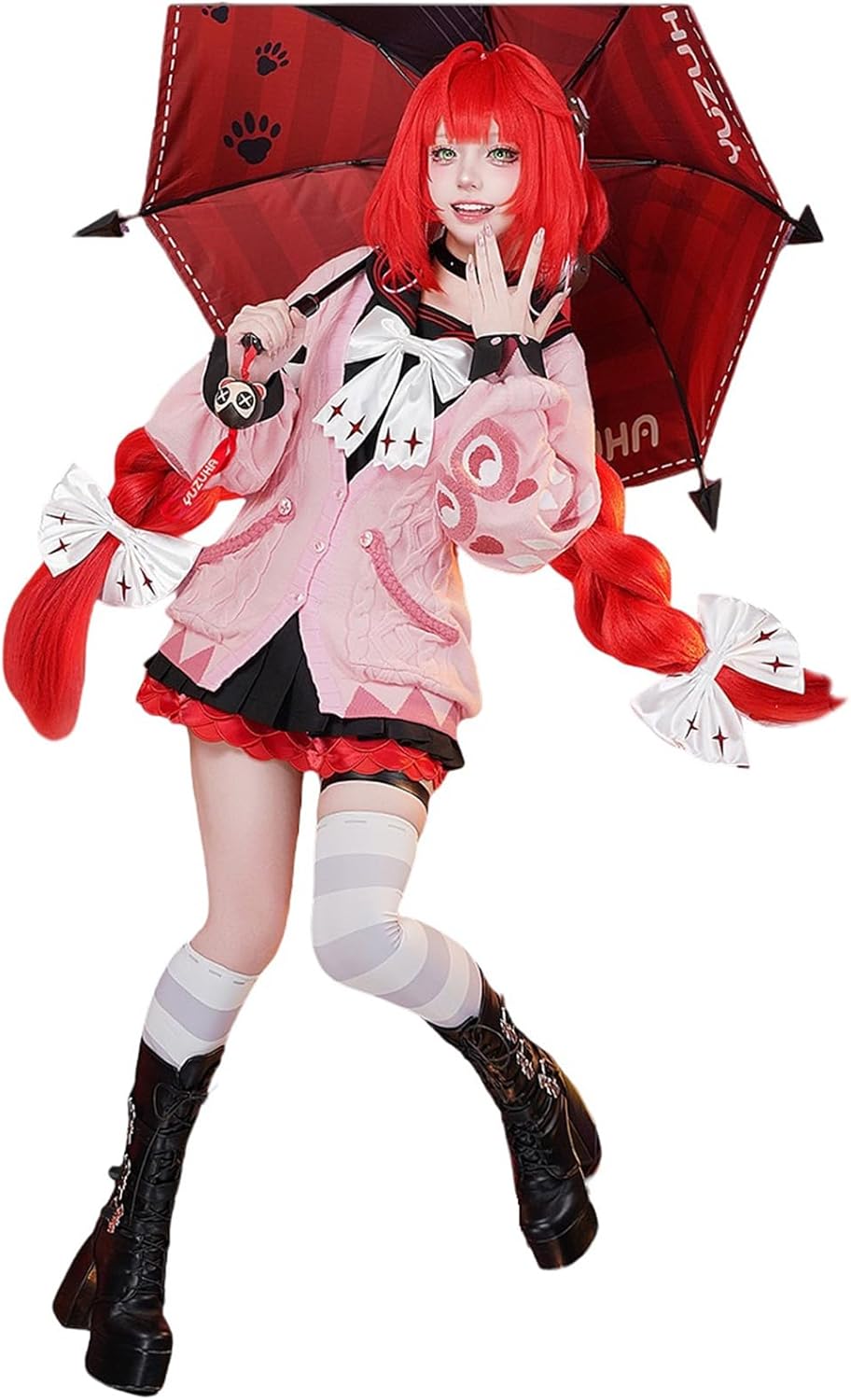 【Azuiblc】 ゼンゼロ  浮波柚葉 コスプレ衣装  コスプレ コスチュームセット ゼンレスゾーンゼロ おしゃれ グッズ アニメ cosplay Azuiblc