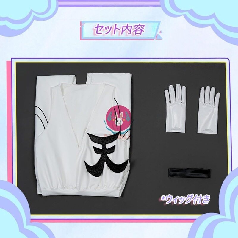 【Azuiblc】天使兄弟 弟 POLYURETHANE ポリウレタン ウィッグ付き コスプレ衣装 コスプレ パンティ&ストッキングwithガーターベルト コスチューム antyAndStocking - Azuiblc