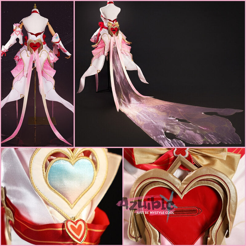 Azuiblc　崩壊3rd　エリシア　愛の妖精さん　コスプレ衣装　ワンピース　洋服 - Azuiblc