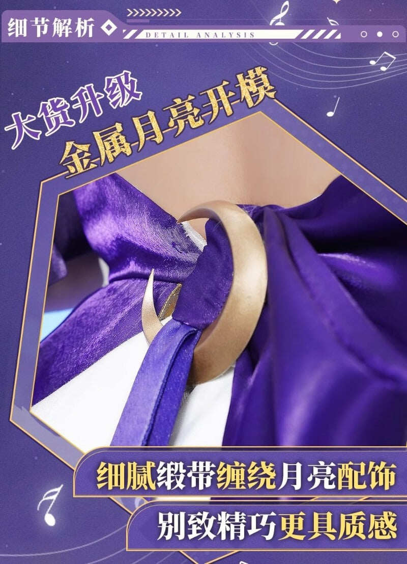 Azuiblc 崩壊スターレイル黄泉 よみ 赤  コスプレ衣装 コスチュームセット 金属アクセサリー グッズ タトゥーシール  おしゃれ アニメ cosplay 変装 仮装 撮影 祭り ハロウィン クリスマス イベント - Azuiblc