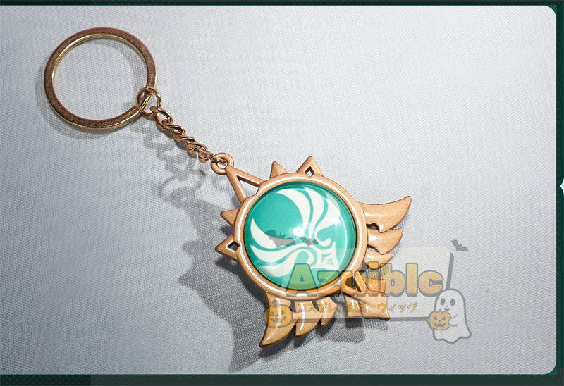 Azuiblc　原神 ファルカ コスプレ衣装  Varka コスチューム ナドクライ編　仮装　西風騎士団 大団長　腿甲3ｄ樹脂製パーツ　アクセサリー - Azuiblc