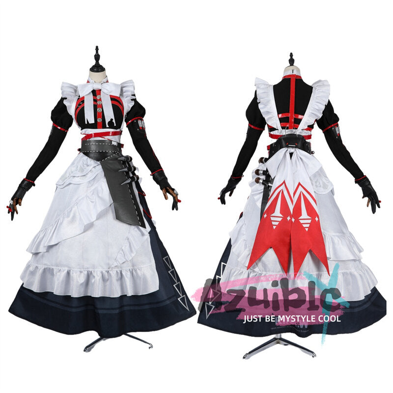 Azuiblc ゼンレスゾーンゼロ リナ セバスチャン メイド服　舞台服　コスチューム ゼンゼロ アレクサンダー  ZZZ  コスプレ衣装azyf020 - Azuiblc