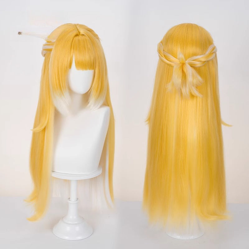 Azuiblc ゼンレスゾーンゼロ フーフー（橘福福）　ウィッグ　雲嶽山 コスプレ　ゼンゼロ／ZZZ カツラAzw02 - Azuiblc