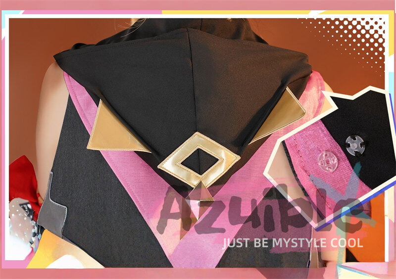 Azuiblc 原神 ヤフォダ　コスプレ　 空月の歌  イベント　ナドクライ編 月の輪 　Jahoda　変装　金属製パーツ　コスチューム　イベント - Azuiblc