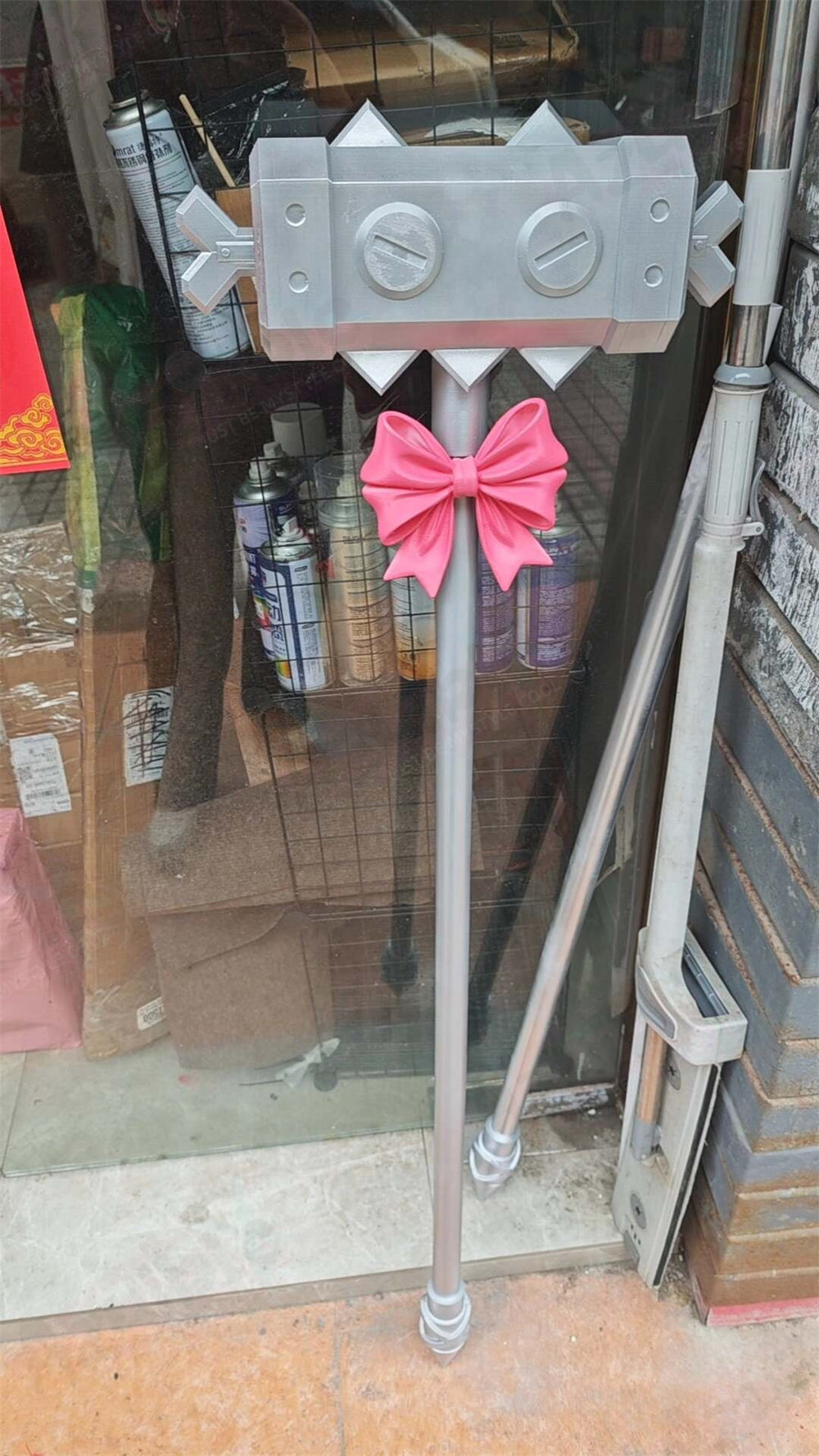 Azuiblc　原神  プルーネ 　コスプレ道具　モチーフ武器　ハンマー　PLA材質　150cm Prune　魔女ハンター　ハロウィン