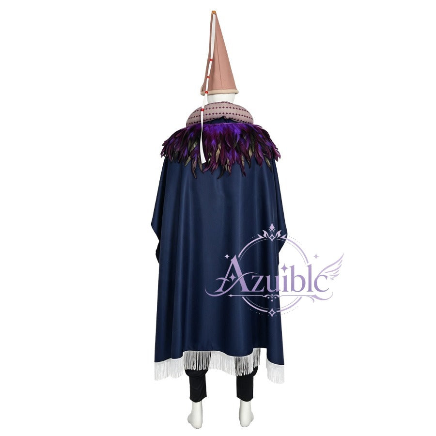 Azuiblc とんがり帽子のアトリエ イグイーン コスプレ衣装｜白魔法使い コスチューム