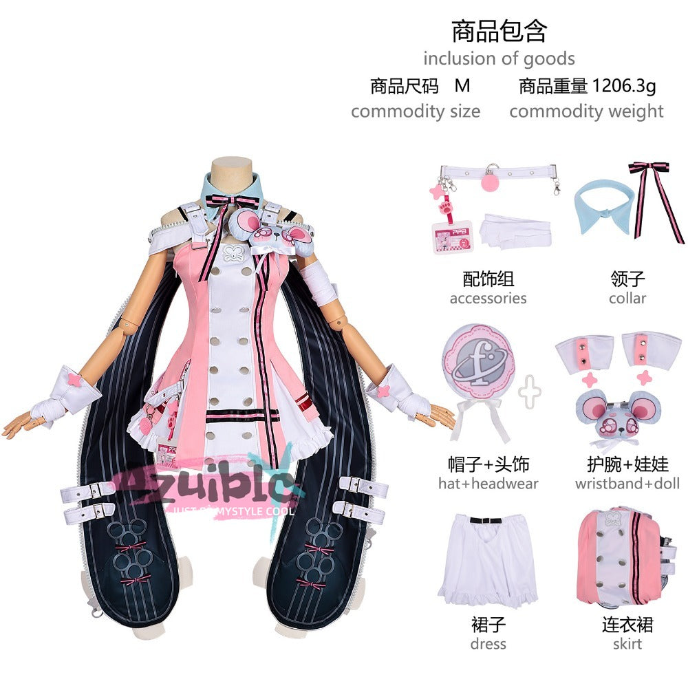 Azuiblc　NTE　ちぃちゃん　コスプレ衣装　ネバエバ　コスチューム　イベント　舞台服　ハロウィン