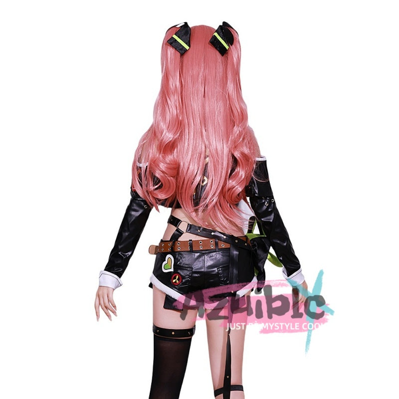 Azuiblc ゼンレスゾーンゼロ ニコ・デマラコスプレ衣装 イヤリング+ネックレス付属 ウィッグ/靴セット コスパ最強 - Azuiblc