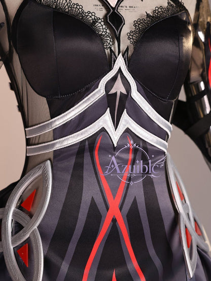 Azuiblc 原神 ロノヴァ 死の執政 コスプレ衣装｜Genshin Impact コスチューム