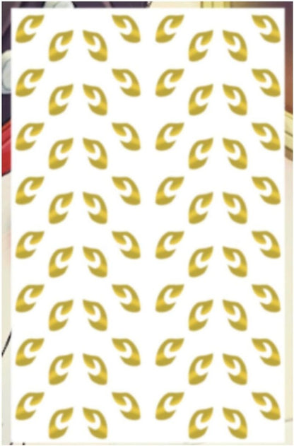 Azuiblc　鳴潮　タトゥーシール ツバキ コスプレ 小物 鳴潮 花 椿 文字 顔 背中 首元 ボディーシール めいちょう　グッズ 人気 おしゃれ 飾り ファッション イベント 装備品 - Azuiblc