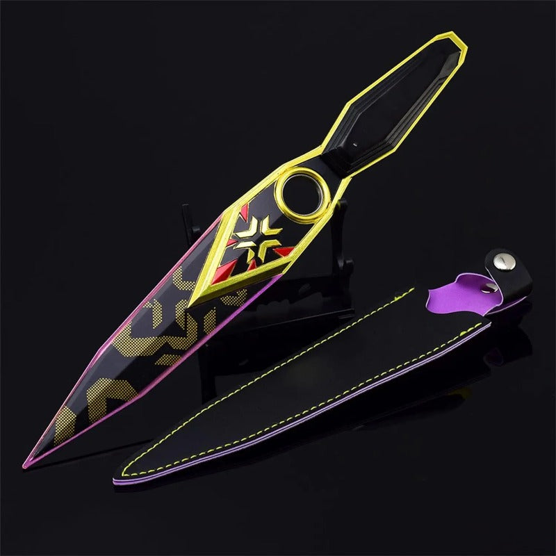 Azuiblc　VALORANT　プライム2.0 カラムビット　ミニチュア  16cm レプリカコレクション合金 インテリア装備品 ユニーク - Azuiblc