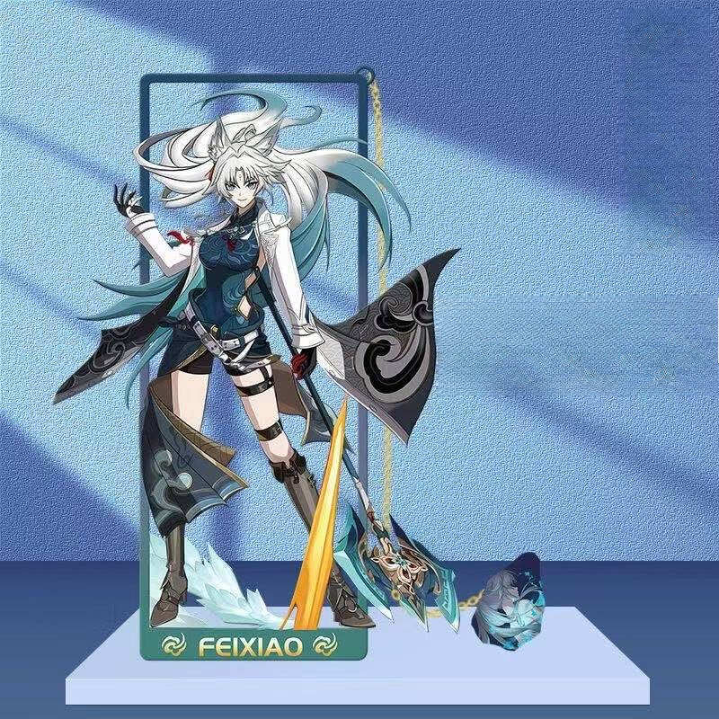 Azuiblc 崩壊スターレイル 　アナイクス　栞　9cm　キャストリス　ヒアンシー　サフェル　金属製　おもちゃ　萌えグッズ - Azuiblc