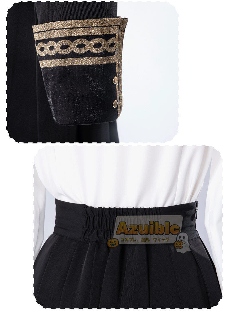 Azuiblc　プロジェクトセカイ 白石杏 コスプレ衣装 白石杏ちゃんマジ天使　コスチューム  しらいしあん ividBADSQUAD　舞台服　演出服　クリスマス - Azuiblc