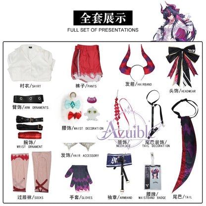 Azuiblc NTE 真紅 コスプレ衣装｜Neverness to Everness コスチューム
