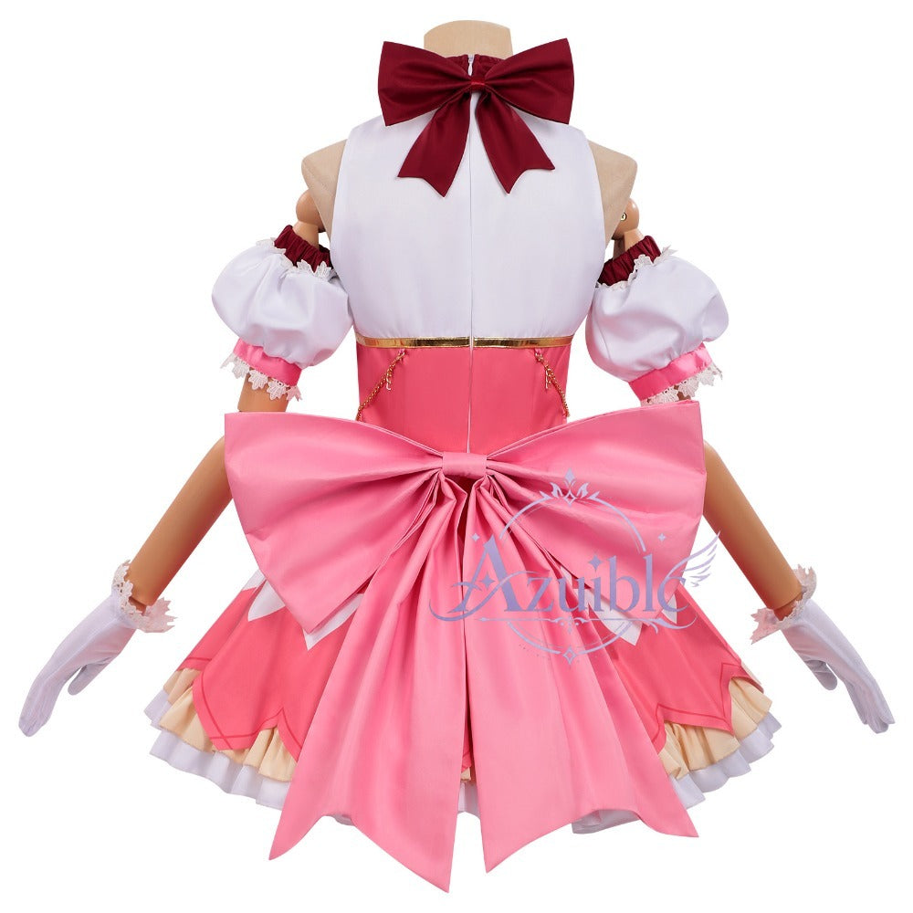 Azuiblc まどか☆マギカ 鹿目まどか コスプレ衣装｜ワルプルギスの廻天 プリント簡易版
