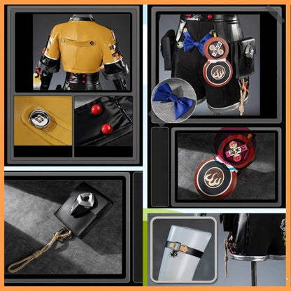 Azuiblc ゼンゼロ フーフー　福福 コスプレ　イベント　橘福福　3d樹脂アクセサリー付　豪華　仮装Azm11 - Azuiblc