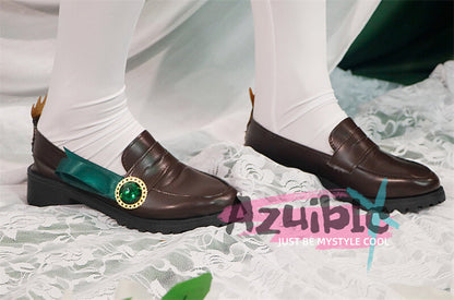 Azuiblc　原神　 バルバトス　ウェンティ　コスプレ Venti　モンド城 魔神 コスチューム 仮装  ハロウィン　ウェンティ　舞台服 - Azuiblc