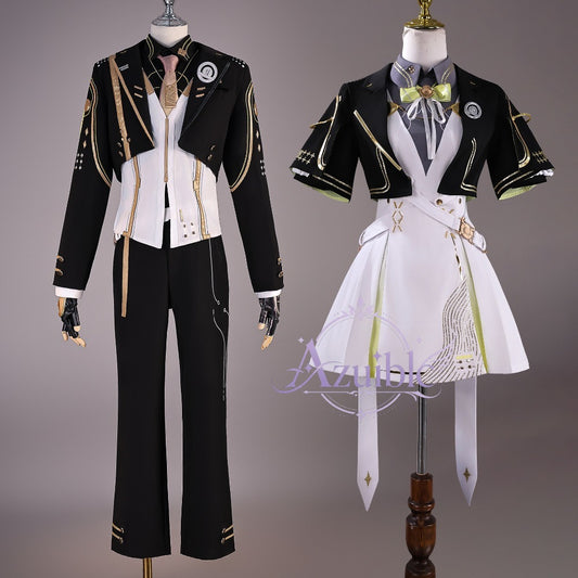 Azuiblc　鳴潮　漂泊者　コスプレ衣装　ユニフォーム　新衣装　イベント　シューズ＋ウィッグ追加