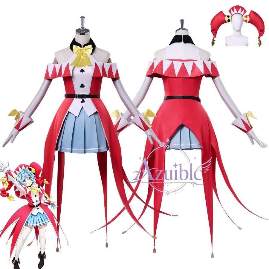 Azuiblc　追放された転生重騎士 ルーチェ・ルービス Luce Rubis コスプレ衣装｜アニメ コスチューム