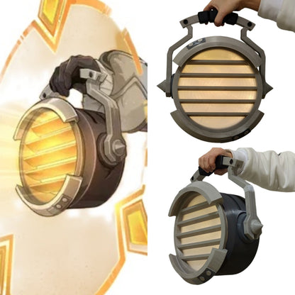 Azuiblc 原神イルーガ　コスプレ道具　ライトキーパー　35*34＊17cm　Petg材質　武器モデル　 Illuga 闇夜の鶯 ライトキーパー最年少の分隊長