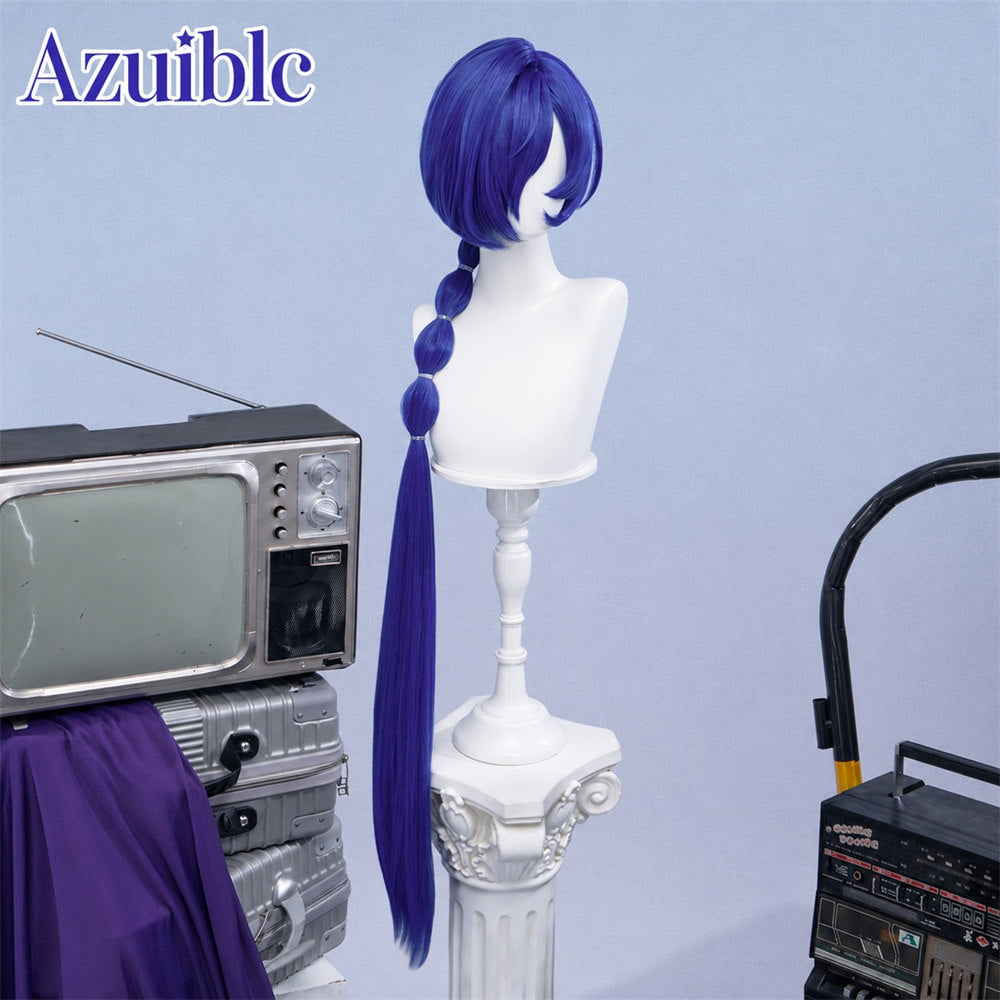 Azuiblc　ゼンゼロ プロメイア　コスプレウィッグ　120cm　耐熱ウィッグ　ゼンレスゾーンゼロ　カツラ　道具