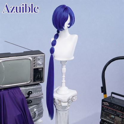 Azuiblc　ゼンゼロ プロメイア　コスプレウィッグ　120cm　耐熱ウィッグ　ゼンレスゾーンゼロ　カツラ　道具