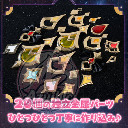 Azuiblc　原神　傀儡 サンドローネ / Sandrone 20点金属製パーツ付　初期衣装—クロックワークの淑女のワルツ　コスチューム　洋服風　イベント