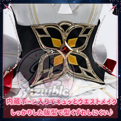 Azuiblc　原神　傀儡 サンドローネ / Sandrone 20点金属製パーツ付　初期衣装—クロックワークの淑女のワルツ　コスチューム　洋服風　イベント