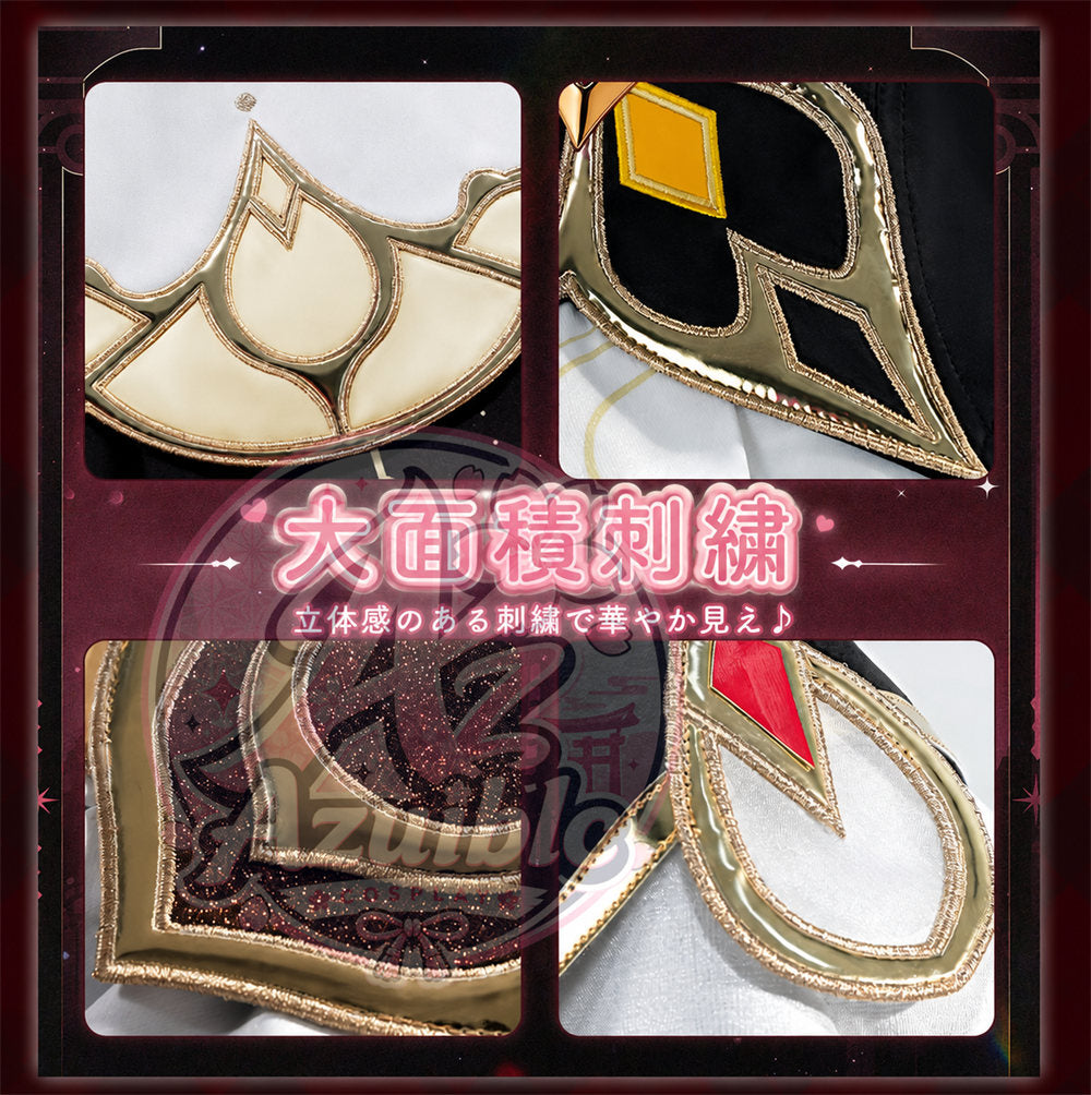Azuiblc　原神　傀儡 サンドローネ / Sandrone 20点金属製パーツ付　初期衣装—クロックワークの淑女のワルツ　コスチューム　洋服風　イベント
