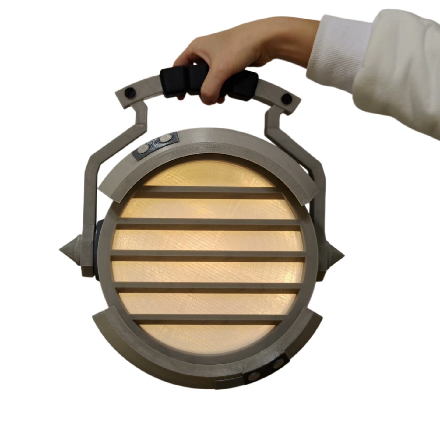 Azuiblc 原神イルーガ　コスプレ道具　ライトキーパー　35*34＊17cm　Petg材質　武器モデル　 Illuga 闇夜の鶯 ライトキーパー最年少の分隊長