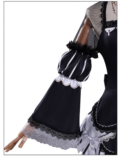 Azuiblc　魔法少女ノ魔女裁判　佐伯 ミリア　コスプレ衣装　まのさば　ドレス　コスチューム　洋服風　ワンピース