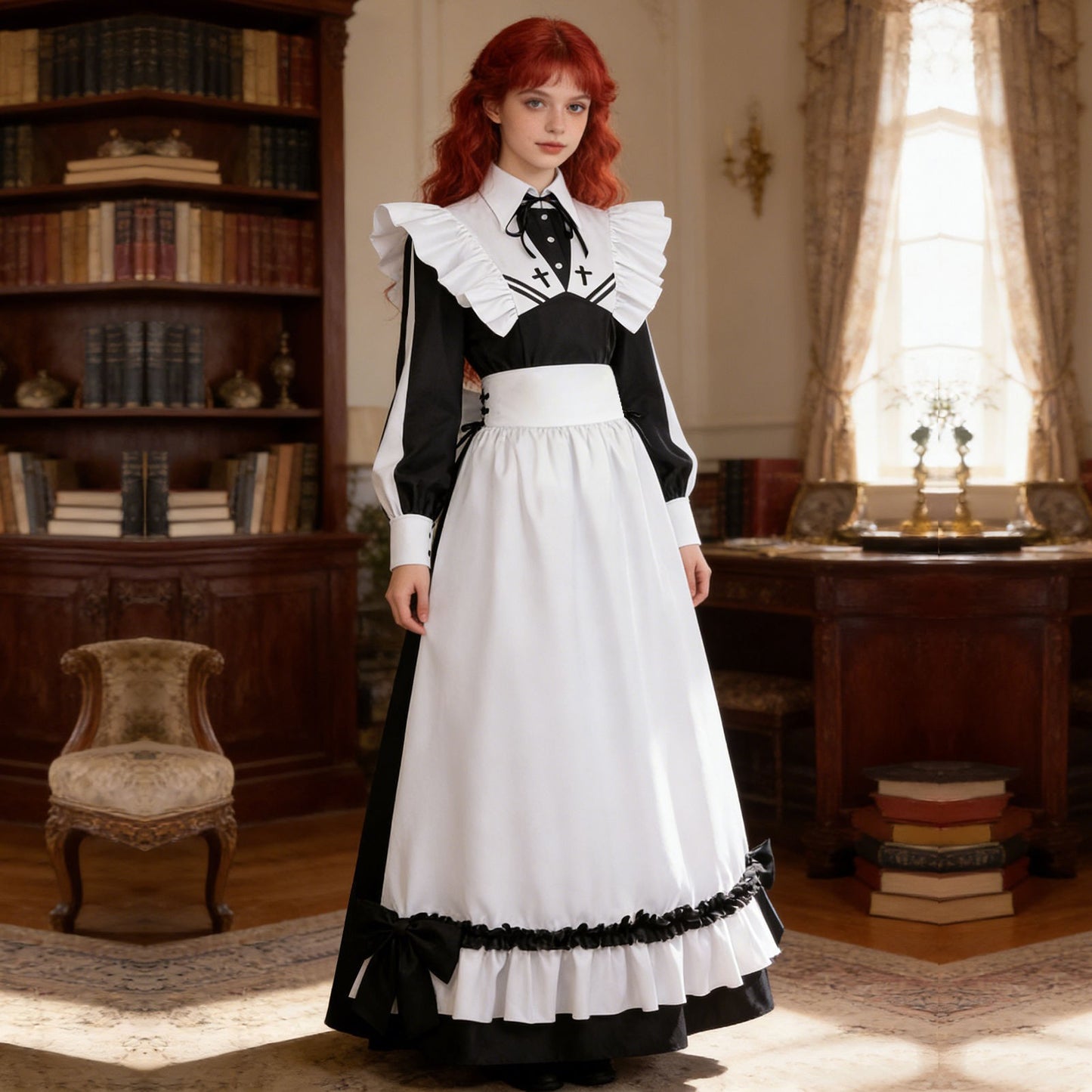 納品　Azuiblc 死亡遊戯で飯を食う 幽鬼 青井  黒糖 桃乃 紅野 メイド服  死亡遊戯 コスチューム　イベント　コスプレ バニーガール