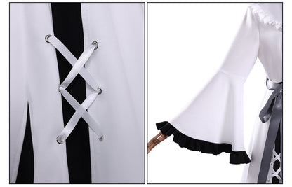 Azuiblc　魔法少女ノ魔女裁判   氷上 メルル 　コスプレ衣装　  まのさば　舞台服　ひかみ メルル 　ドレス　ワンピース