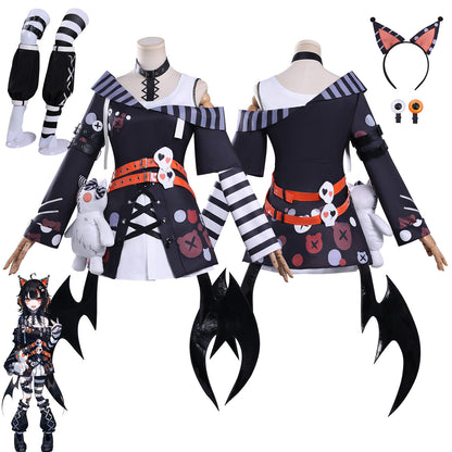 Azuiblc 魔法少女ノ魔女裁判  沢渡ココ コスプレ衣装  まのさば 舞台服　ドレス ワンピース
