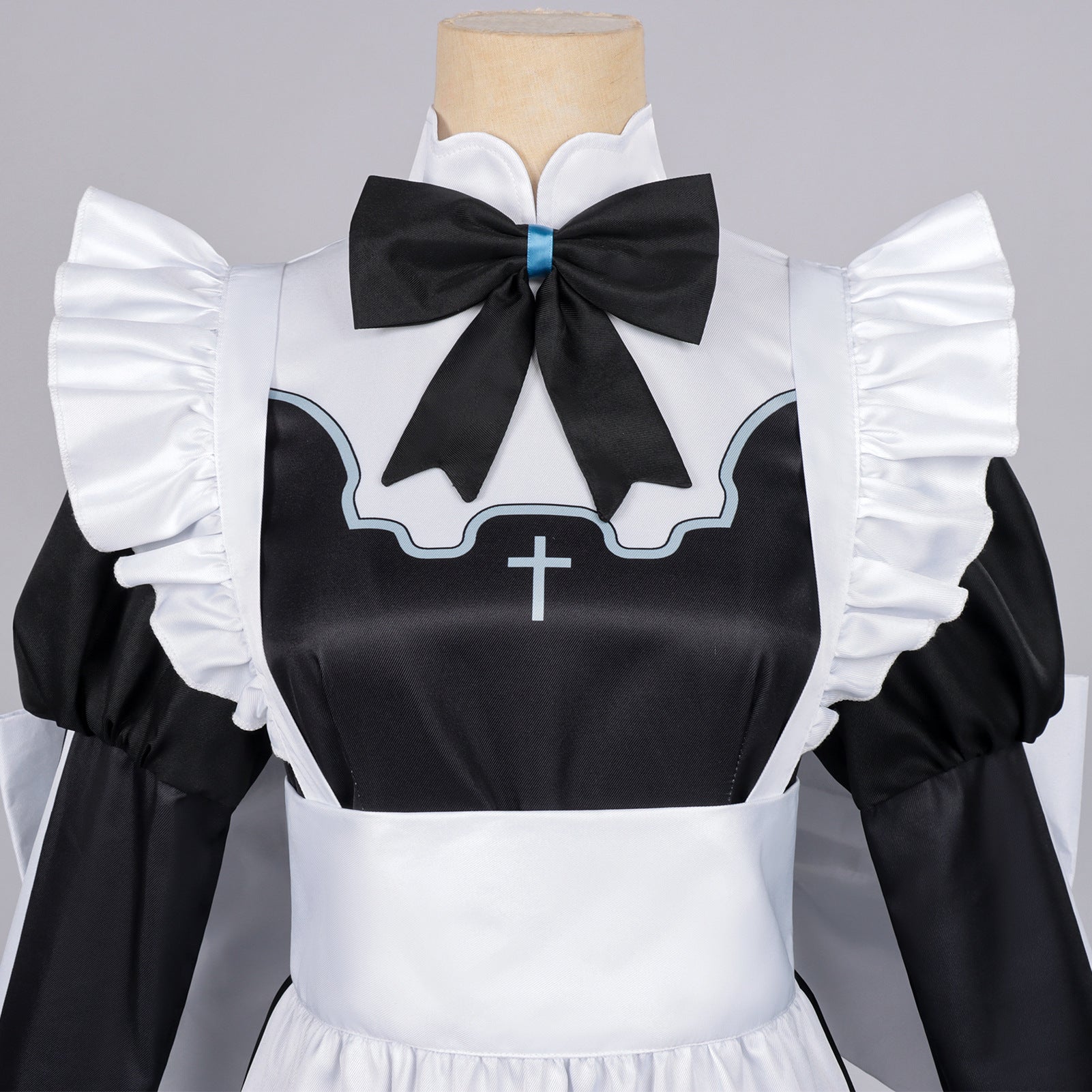 Azuiblc 死亡遊戯で飯を食う ゴーストハウス メイド服 コスプレ 青井