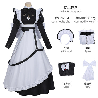 納品　Azuiblc 死亡遊戯で飯を食う 幽鬼 青井  黒糖 桃乃 紅野 メイド服  死亡遊戯 コスチューム　イベント　コスプレ バニーガール