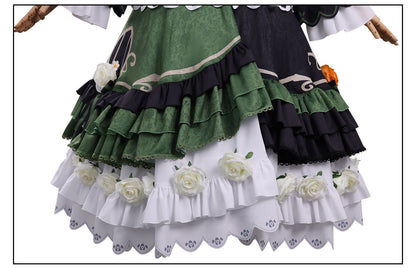 Azuiblc 魔法少女ノ魔女裁判 　遠野 ハンナ コスプレ衣装 ドレス まのさば　洋服風　 コスチューム
