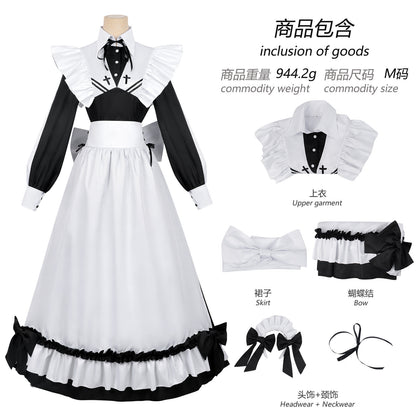 納品　Azuiblc 死亡遊戯で飯を食う 幽鬼 青井  黒糖 桃乃 紅野 メイド服  死亡遊戯 コスチューム　イベント　コスプレ バニーガール