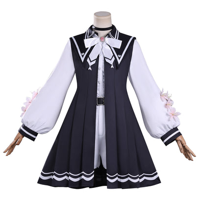 Azuiblc 魔法少女ノ魔女裁判 桜羽 エマ  コスプレ衣装 まのさば 舞台服 ドレス ワンピース