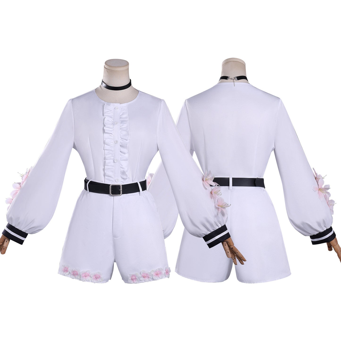 Azuiblc 魔法少女ノ魔女裁判 桜羽 エマ  コスプレ衣装 まのさば 舞台服 ドレス ワンピース