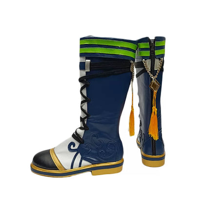 Azuiblc　原神 ティナリ ブーツ　ロングブーツ　シューズ　コスプレ道具　靴