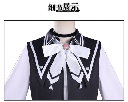 Azuiblc 魔法少女ノ魔女裁判 桜羽 エマ  コスプレ衣装 まのさば 舞台服 ドレス ワンピース
