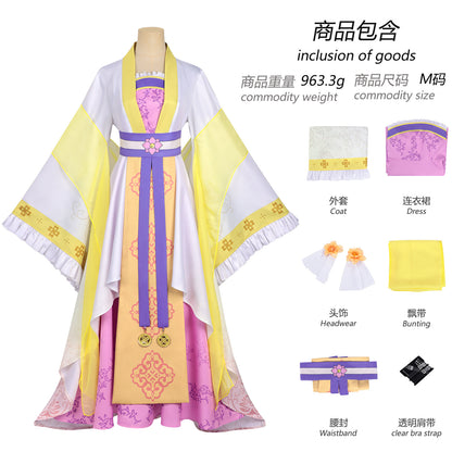 Azuiblc　ふつつかな悪女ではございますが　黄玲琳　コスプレ衣装　ふつつかな悪女　コスチューム　イベント　ドレス