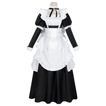 納品　Azuiblc 死亡遊戯で飯を食う 幽鬼 青井  黒糖 桃乃 紅野 メイド服  死亡遊戯 コスチューム　イベント　コスプレ バニーガール