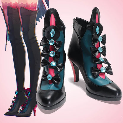 Azuiblc　鳴潮 カルロッタ パンプス　コスプレ道具　シューズ　靴　イベント