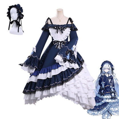Azuiblc　魔法少女ノ魔女裁判　夏目 アンアン　コスプレ衣装　ドレス　まのさば　コスチューム