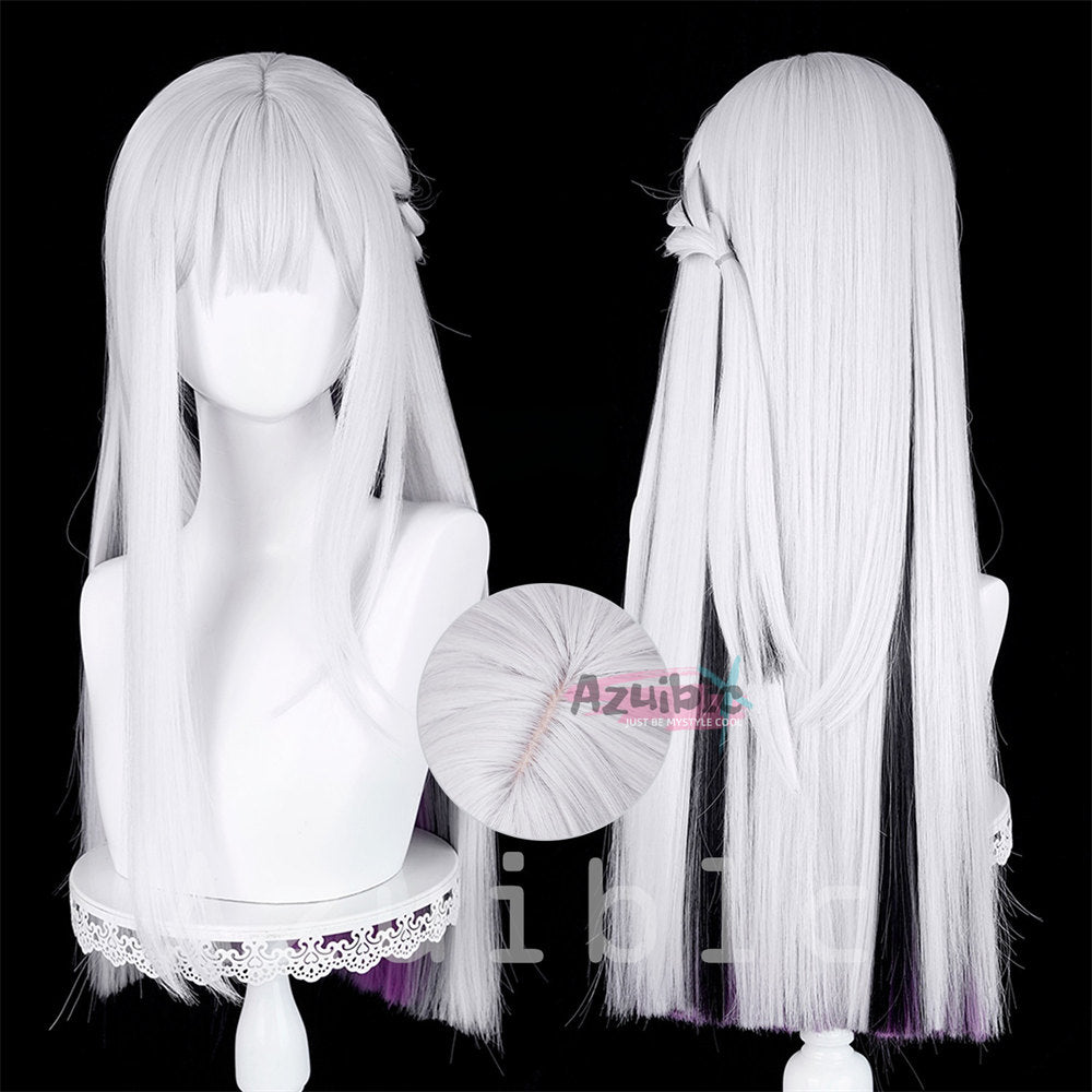 Azuiblc　崩壊スターレイル　虚照　ウィッグ　鬘　すてら　アクセサリー　耐熱ウィッグ　自然感