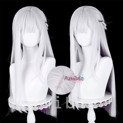 Azuiblc　崩壊スターレイル　虚照　ウィッグ　鬘　すてら　アクセサリー　耐熱ウィッグ　自然感