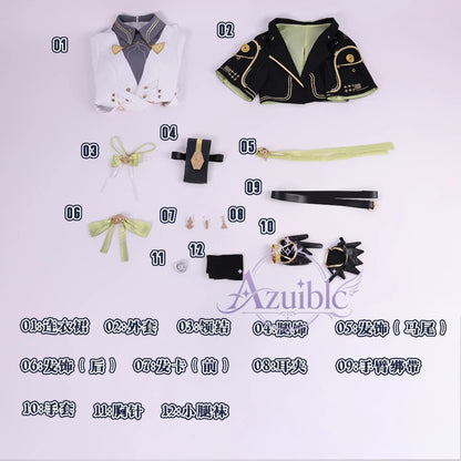 Azuiblc　鳴潮　漂泊者　コスプレ衣装　ユニフォーム　新衣装　イベント　シューズ＋ウィッグ追加